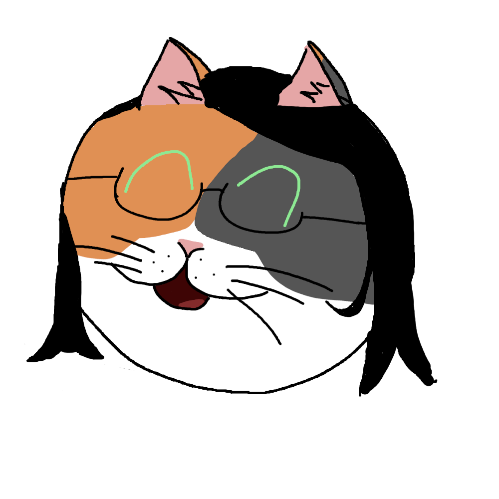 smiling trans cat :3